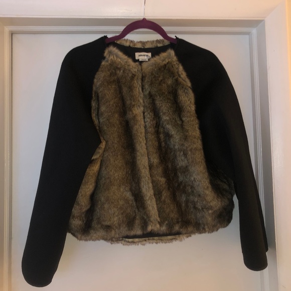 Zadig & Voltaire Faux Fur Cape / Jacket - Picture 1 of 2